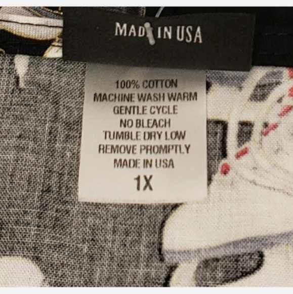 ModCloth Retrolicious Dress, Ice Skates, Size 1X - Picture 5 of 6